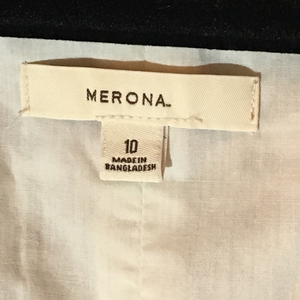 Cute Merona Bird Dress sz 10 - Picture 3 of 7